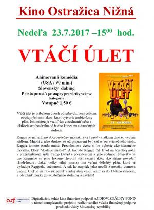 VTÁČÍ ÚLET 1